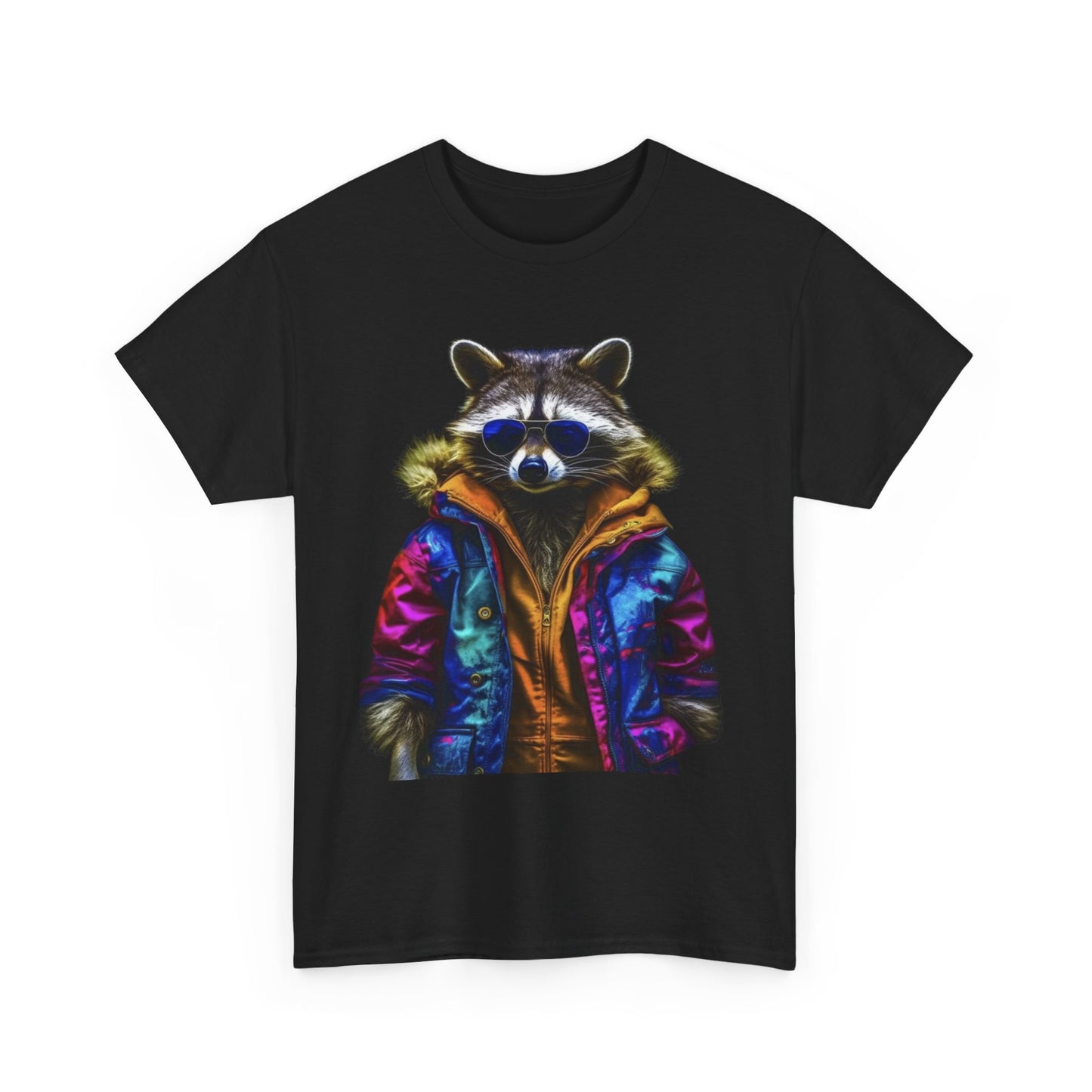 Unisex Heavy Cotton T-shirt the raccoon