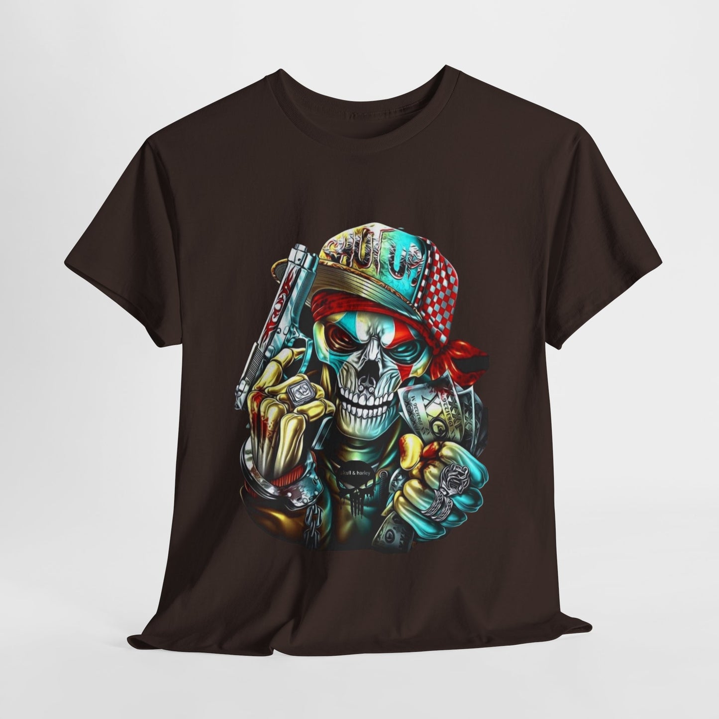 Unisex Heavy Cotton T-shirt the skull