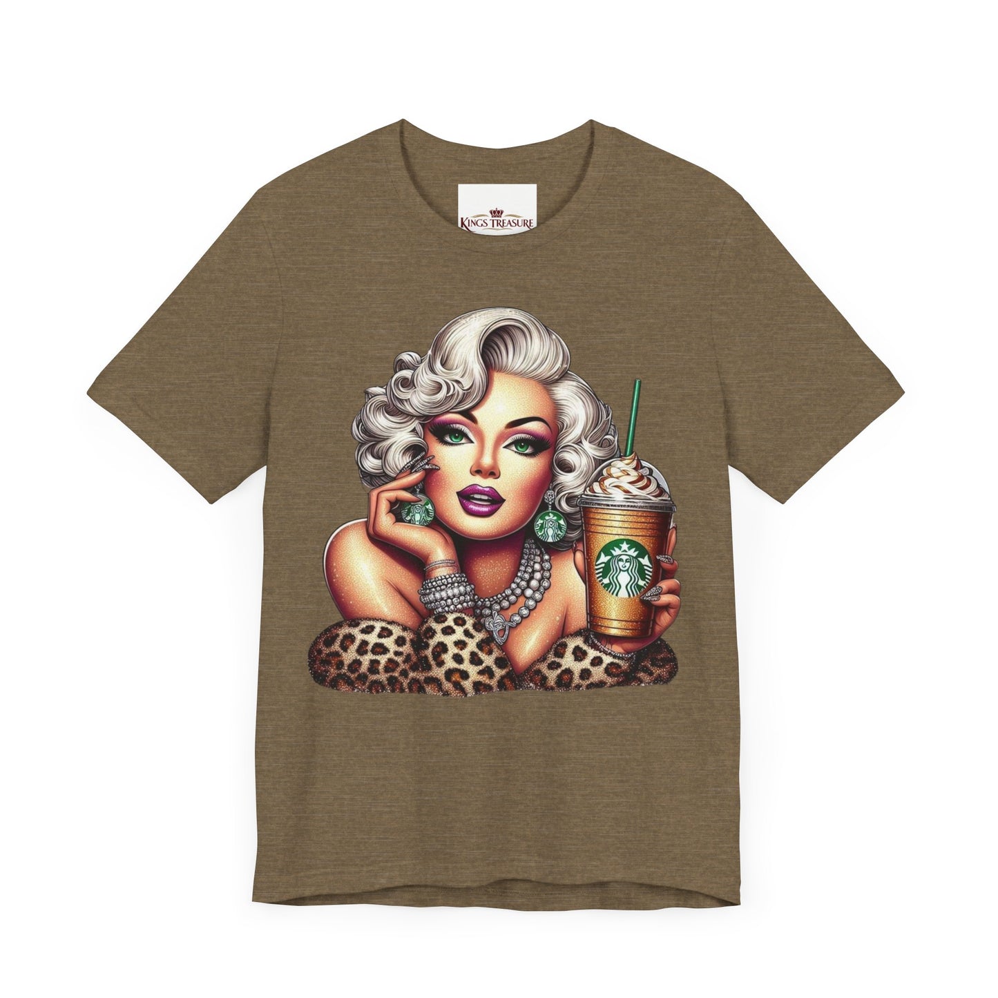 Glamorous Coffee Lady T-Shirt