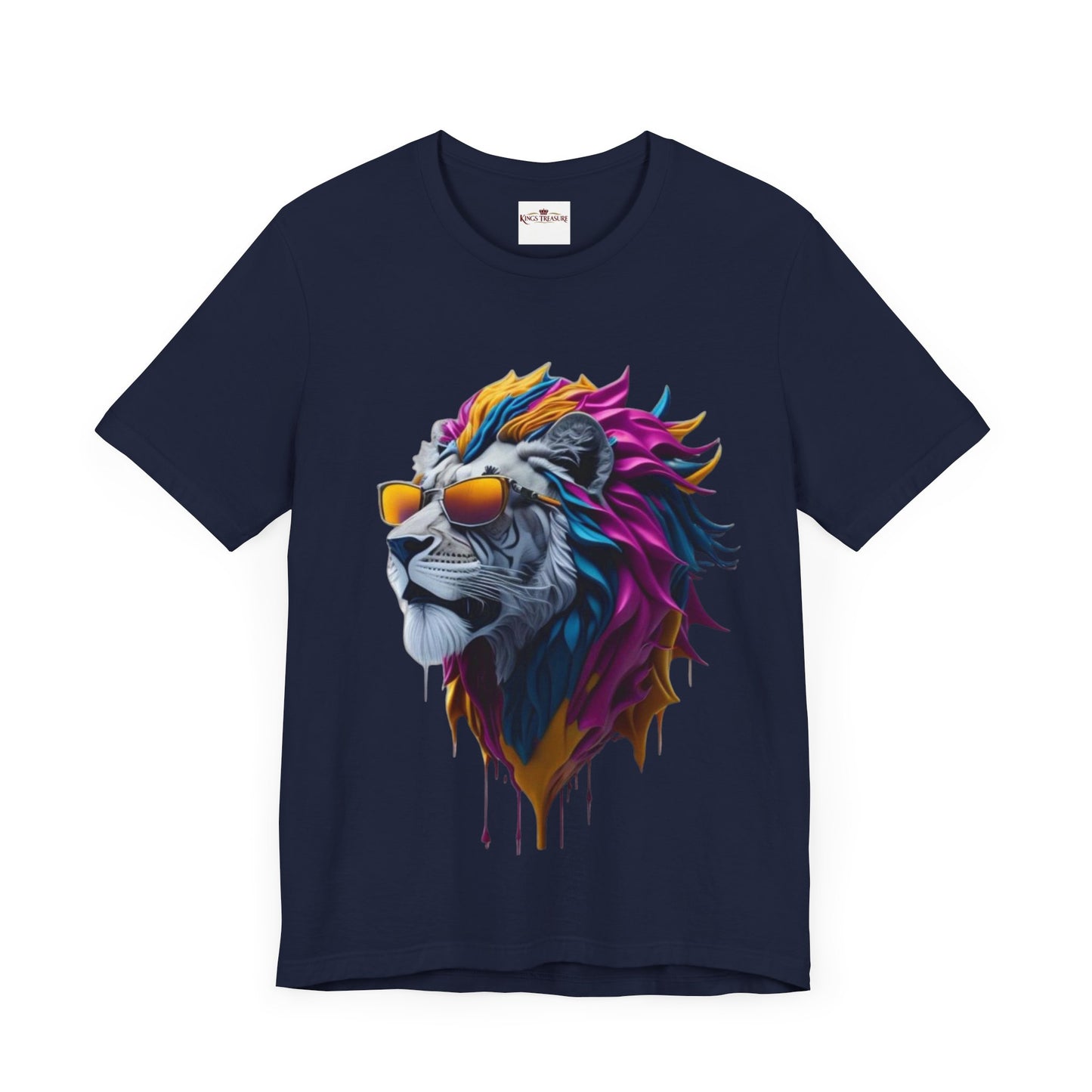 Unisex t-shirt the cool lion