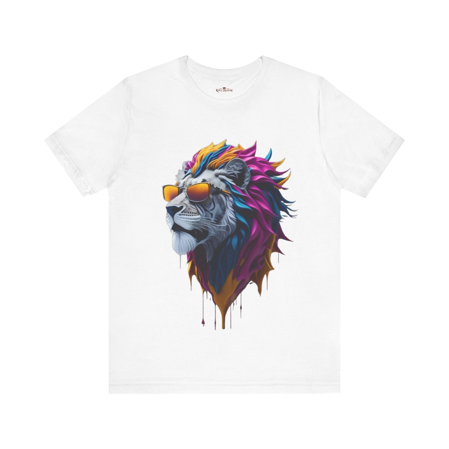 Unisex t-shirt the cool lion