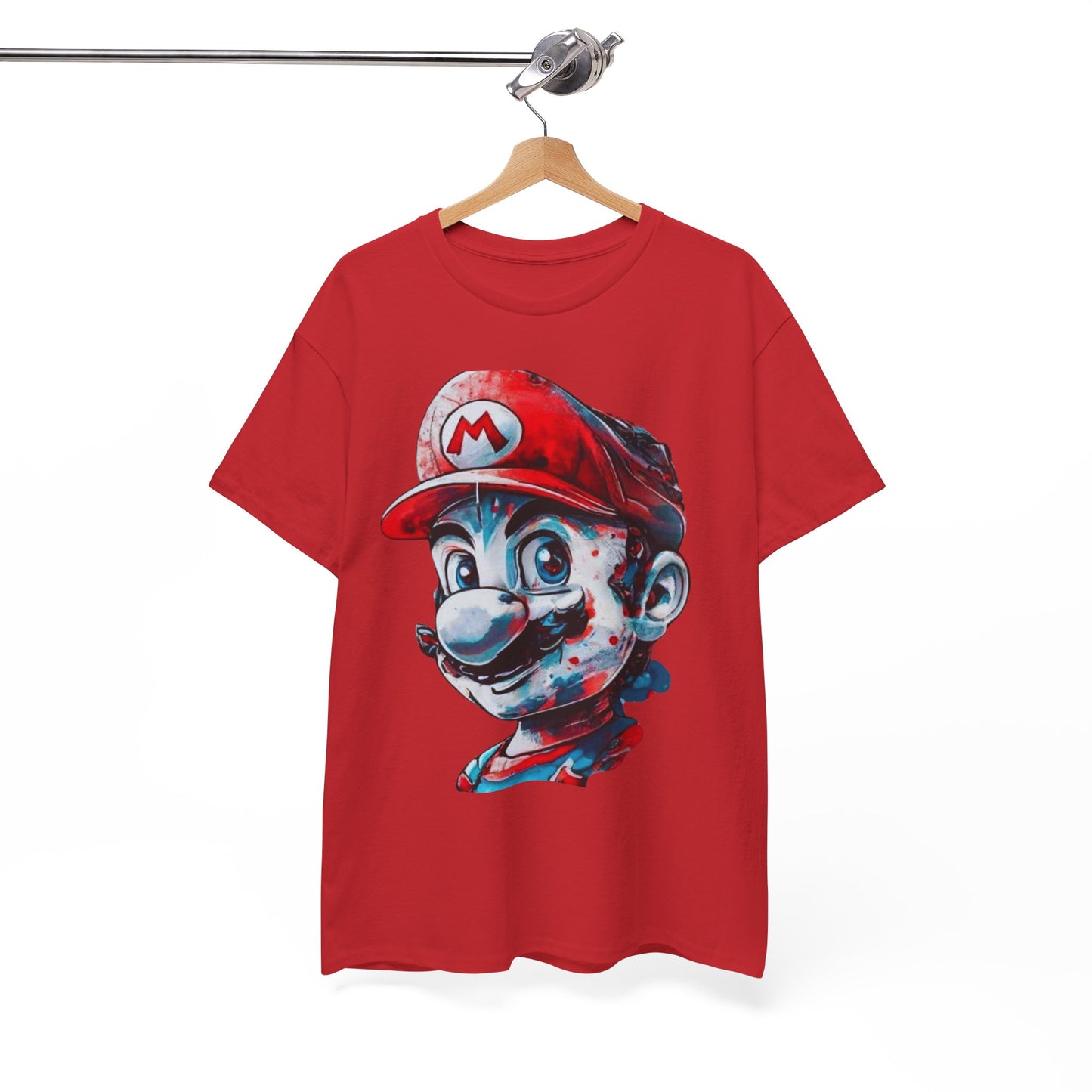 Retro Marios Graphic Unisex Heavy Cotton Tee