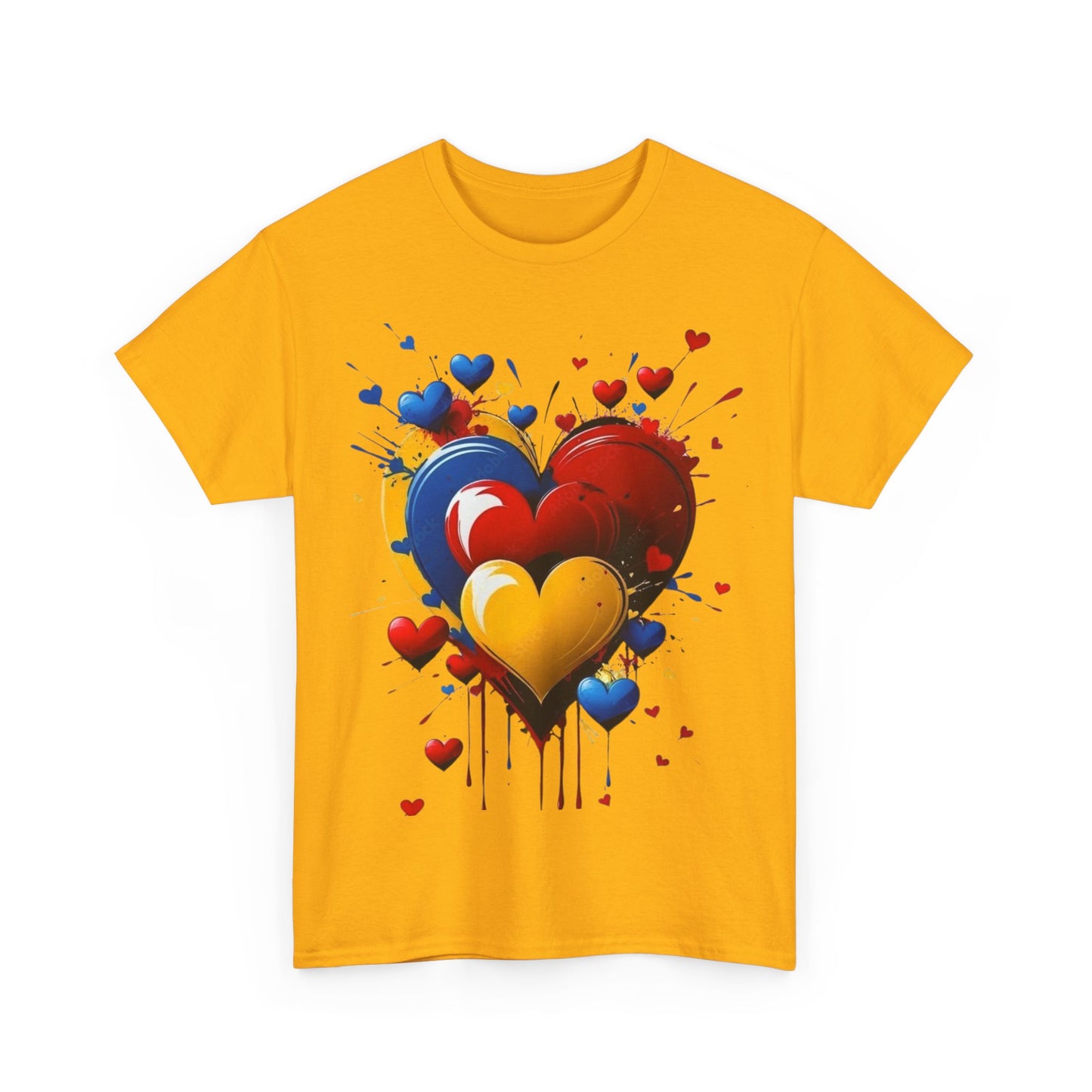 Unisex Heavy Cotton T-shirt hearts