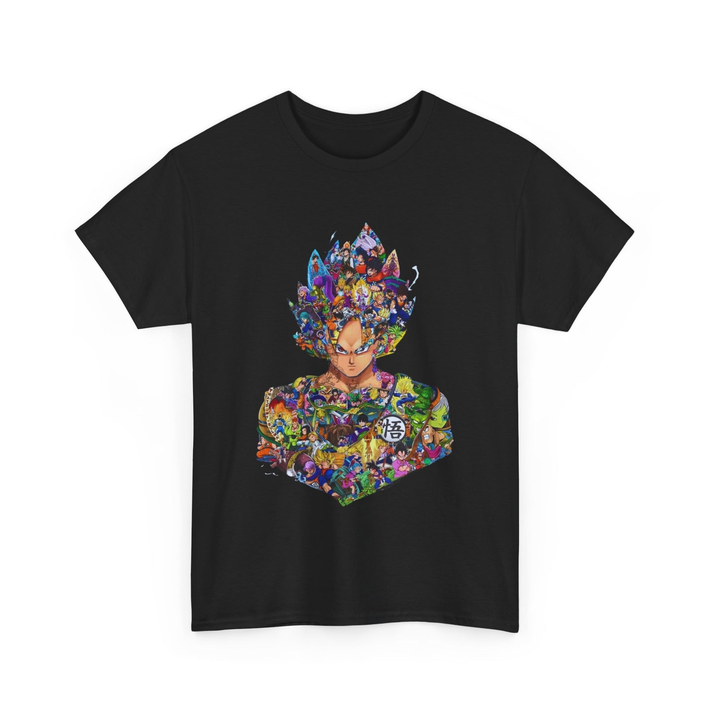 Vibrant Anime Graphic Tee - Unisex Heavy Cotton T-Shirt