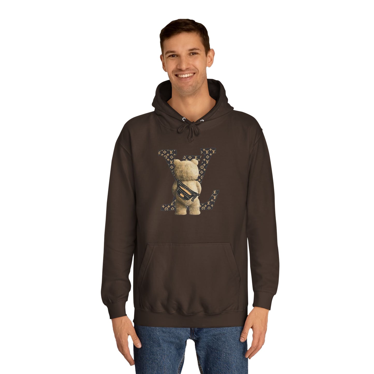 Teddy Bear College Hoodie - Unisex