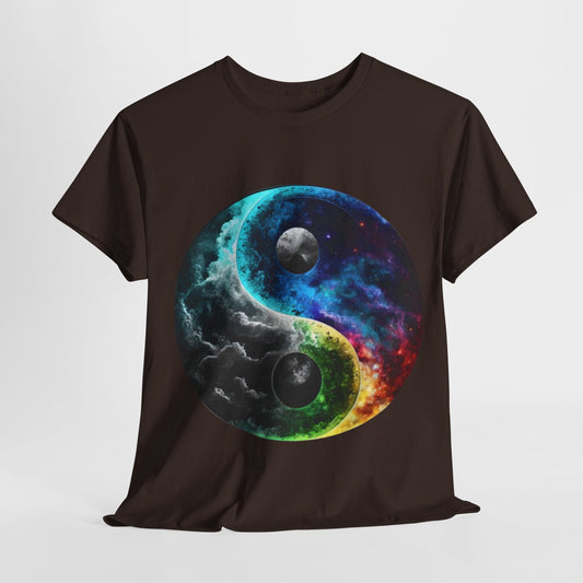 Unisex Heavy Cotton T-shirt yin and yang