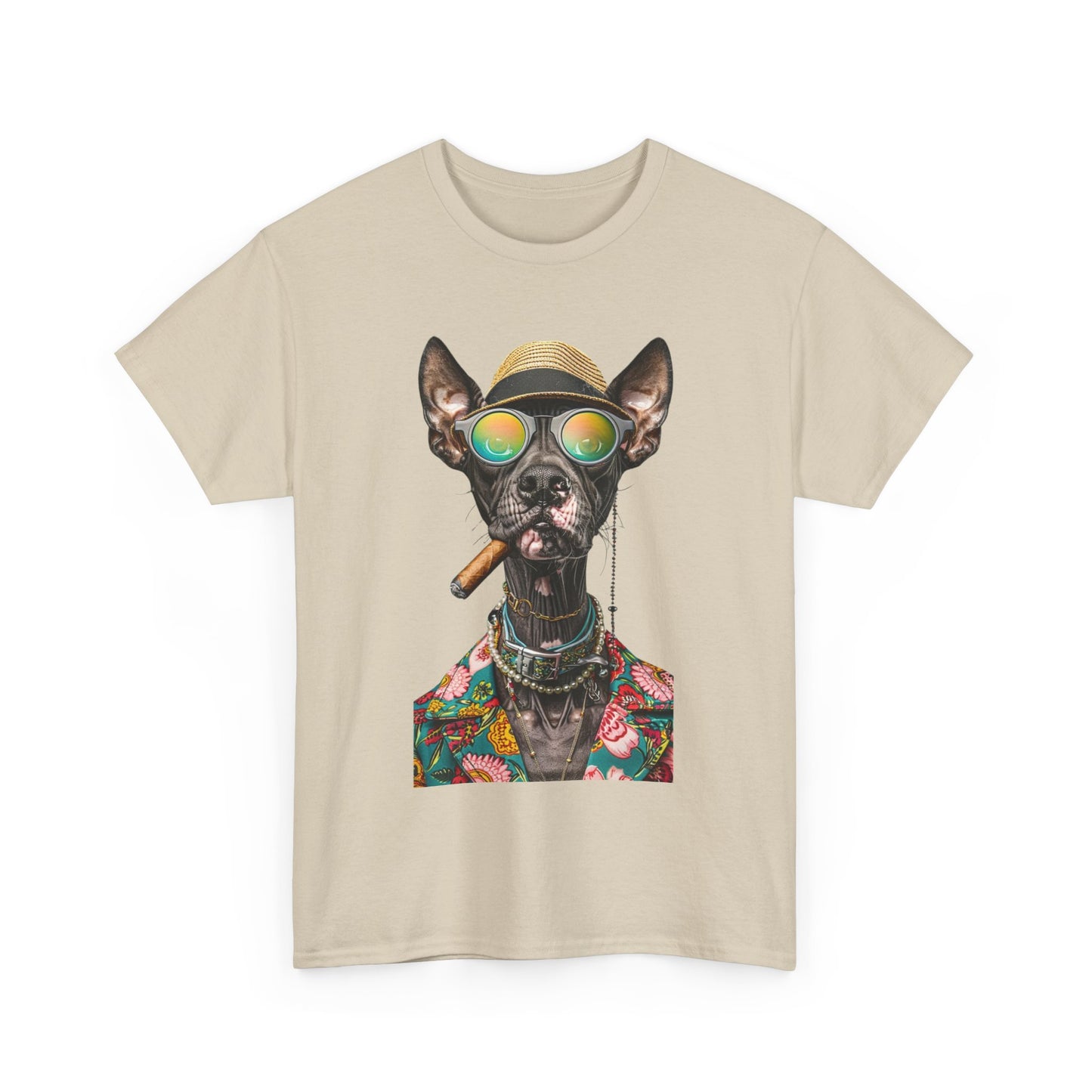 Unisex Heavy Cotton t-shirt gangster dog