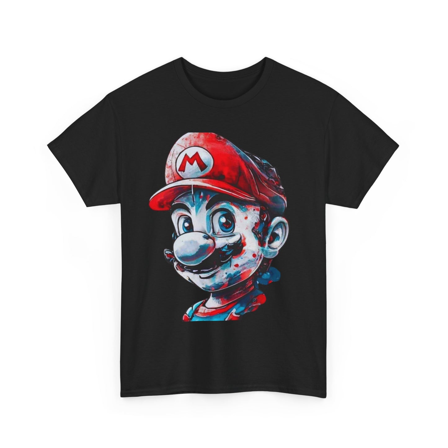 Retro Marios Graphic Unisex Heavy Cotton Tee