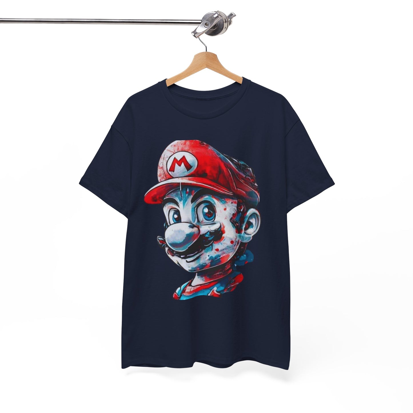 Retro Marios Graphic Unisex Heavy Cotton Tee