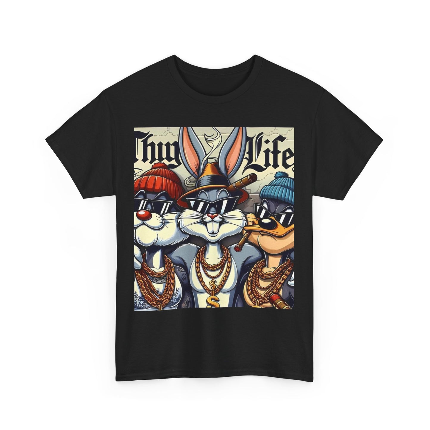 Unisex Heavy Cotton t-shirt  thug life