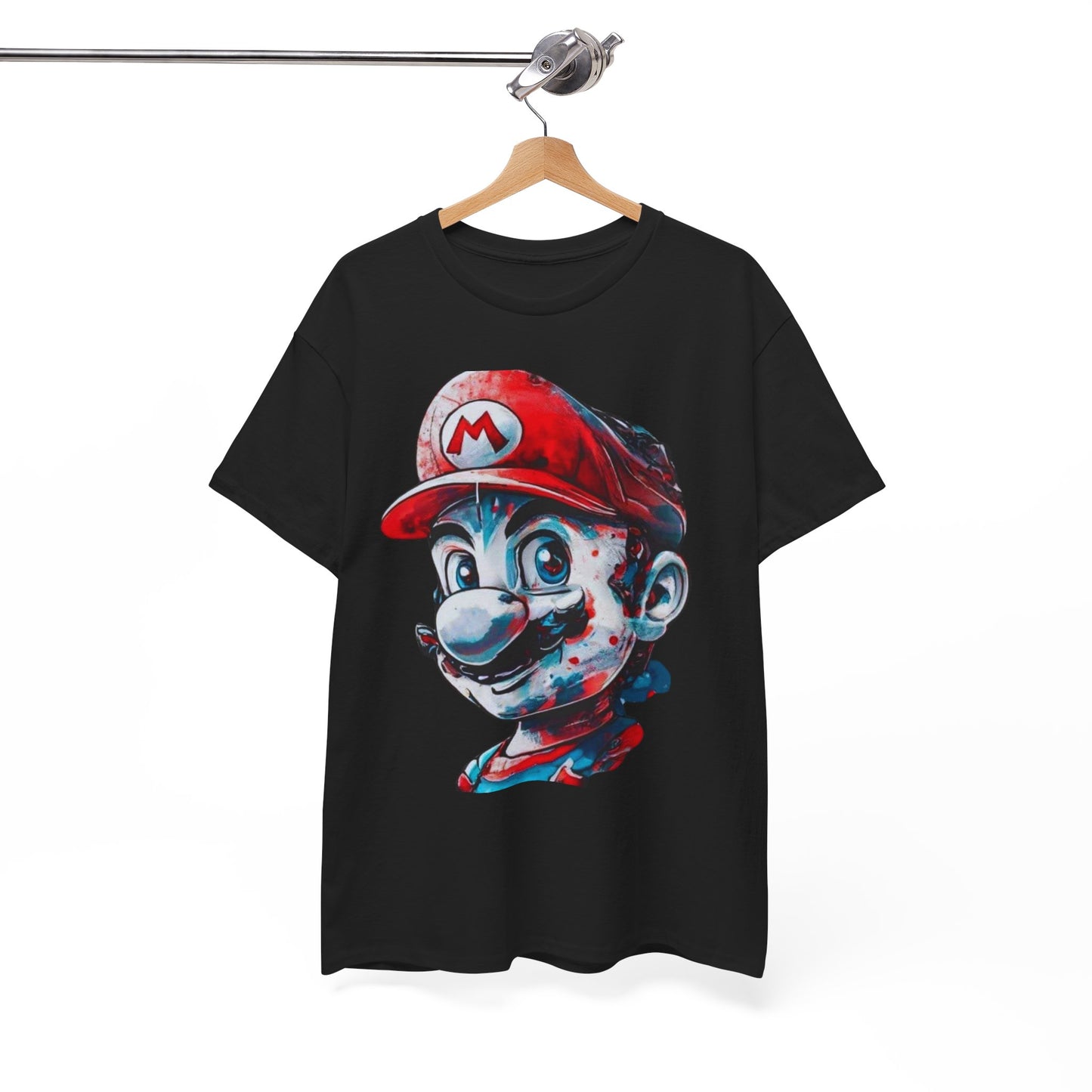 Retro Marios Graphic Unisex Heavy Cotton Tee