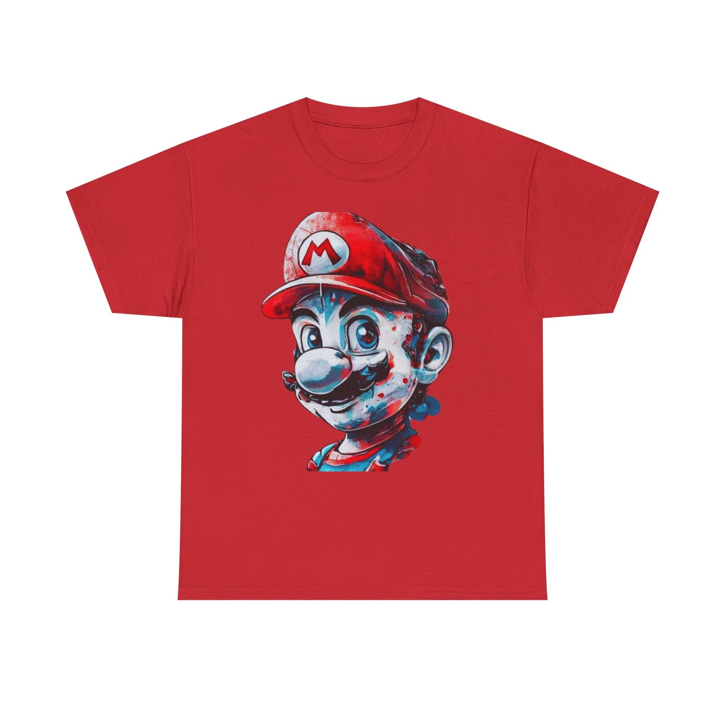 Retro Marios Graphic Unisex Heavy Cotton Tee