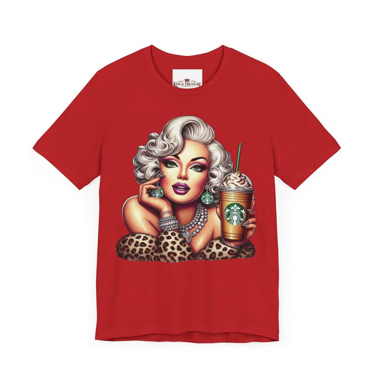 Glamorous Coffee Lady T-Shirt