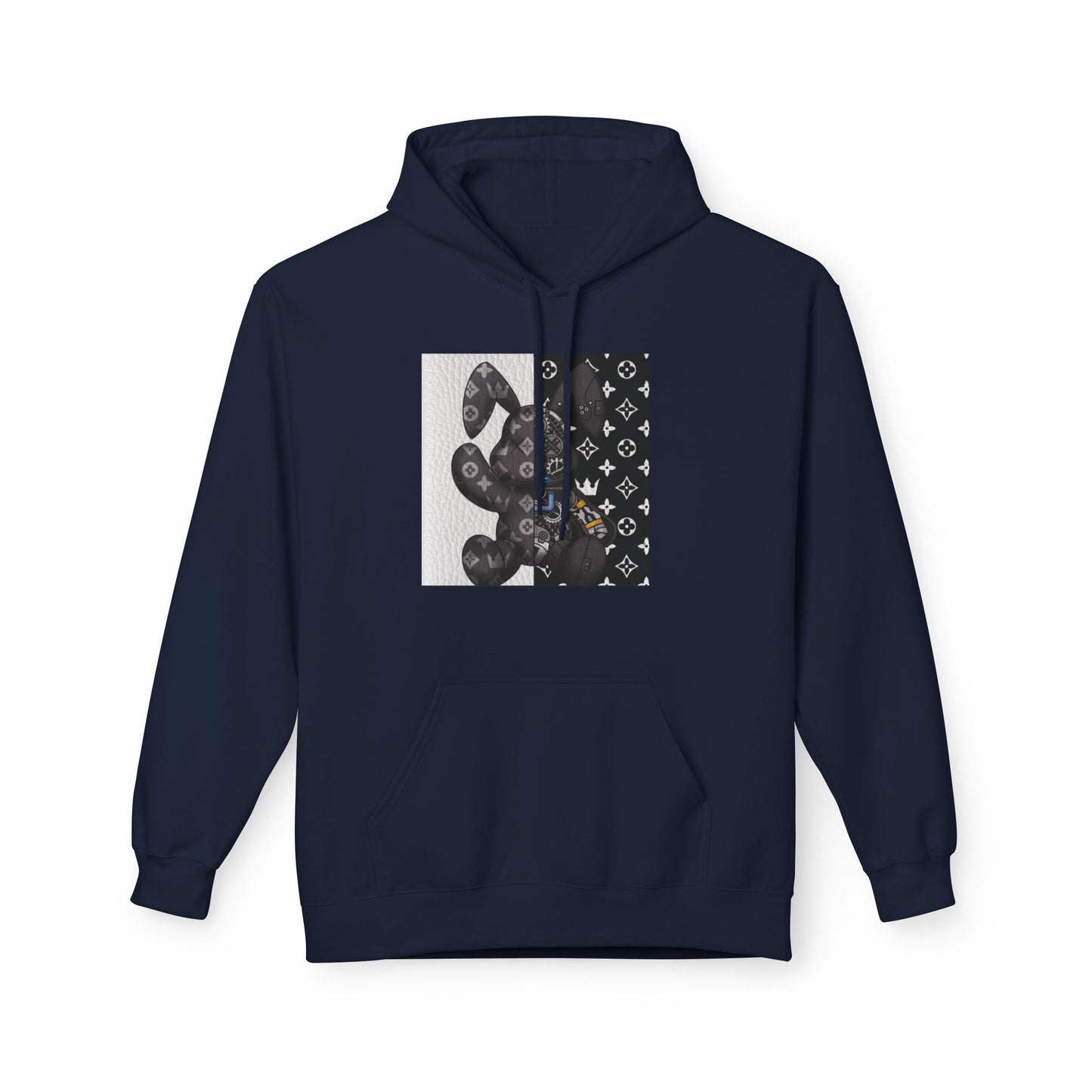 Printed Unisex Fleece Hoodie