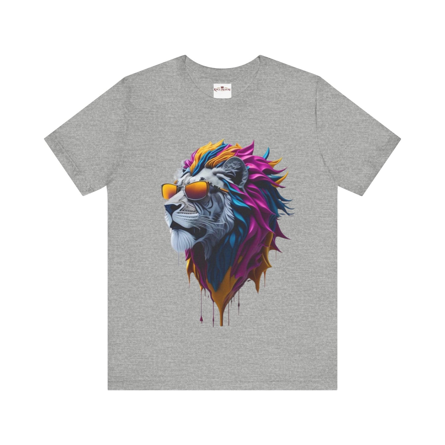 Unisex t-shirt the cool lion