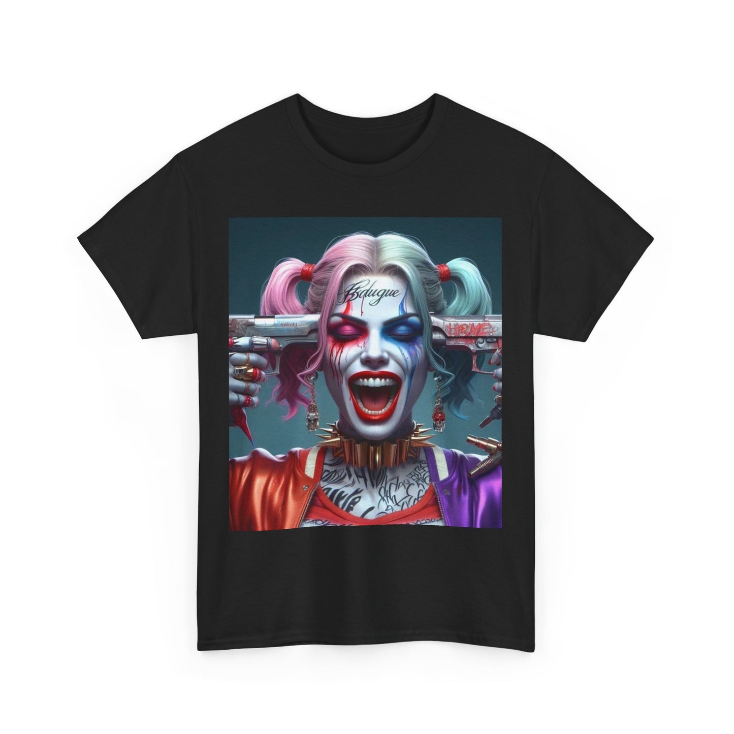 Unisex Heavy Cotton T-shirt joker lady