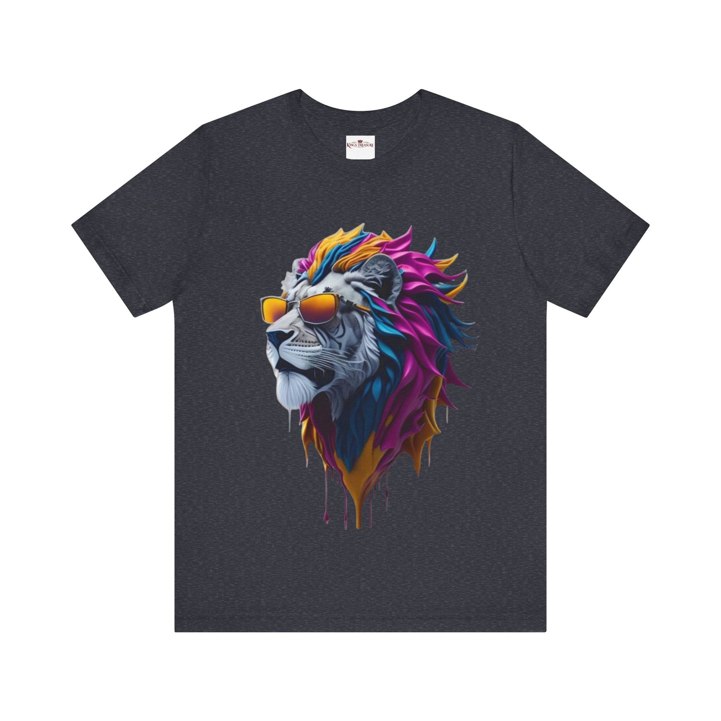 Unisex t-shirt the cool lion