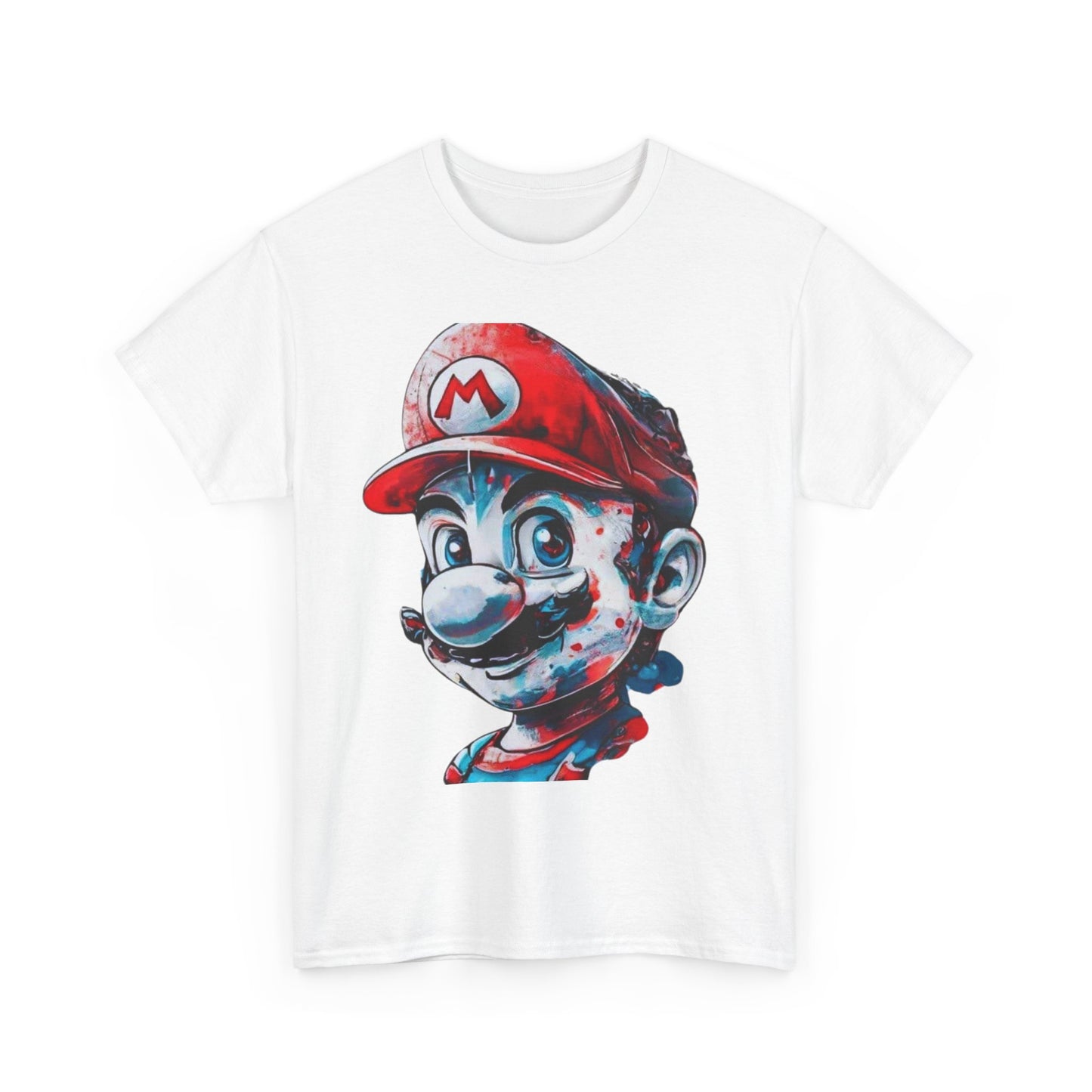 Retro Marios Graphic Unisex Heavy Cotton Tee