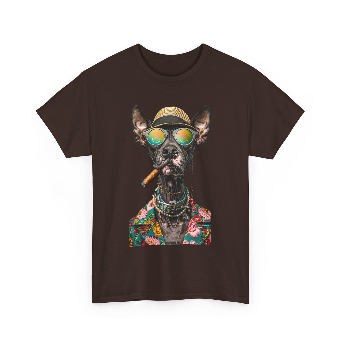 Unisex Heavy Cotton t-shirt gangster dog