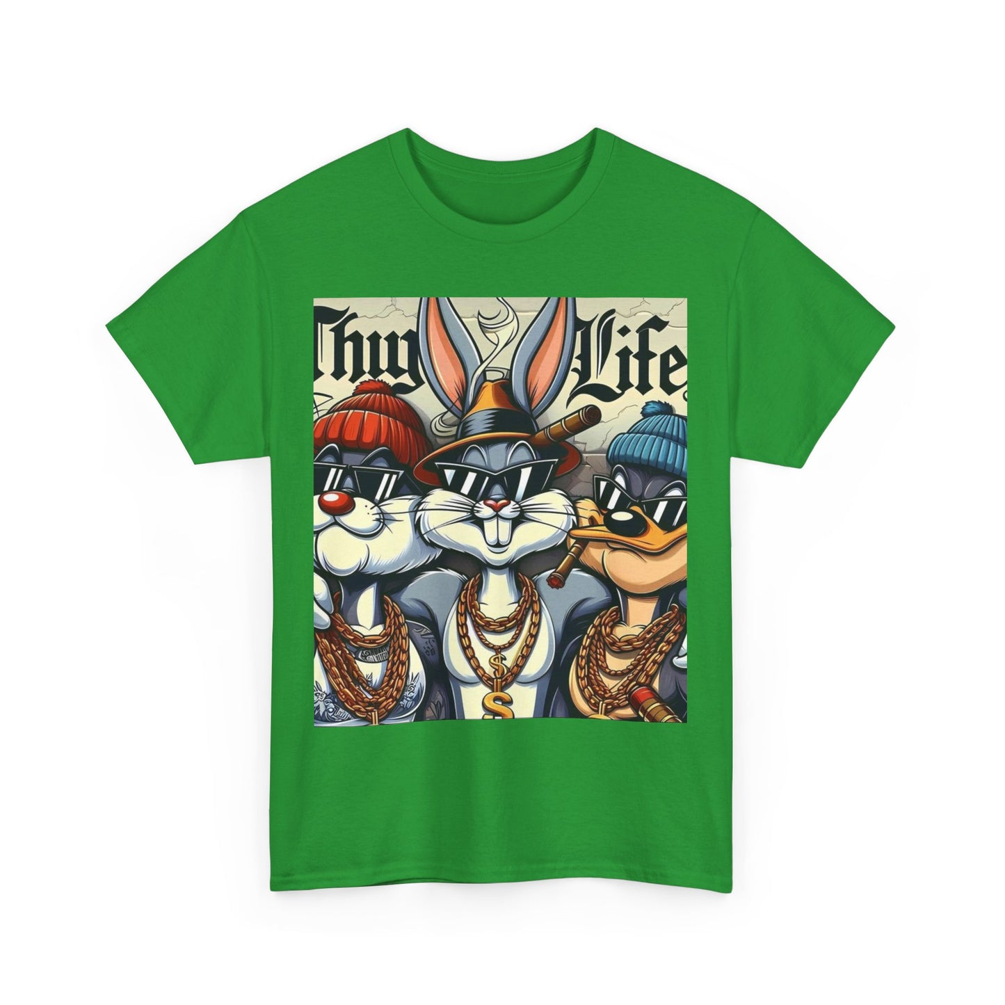 Unisex Heavy Cotton t-shirt  thug life