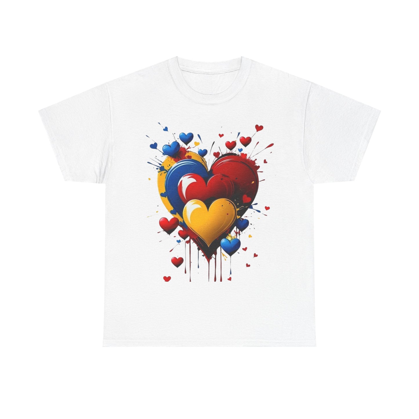 Unisex Heavy Cotton T-shirt hearts