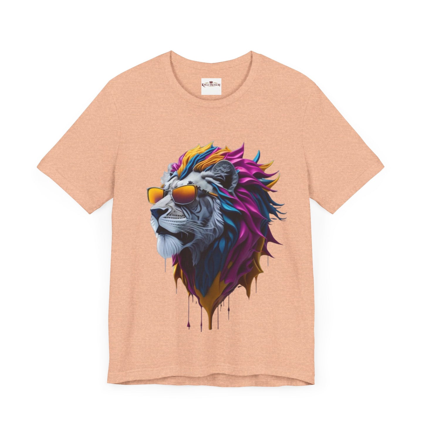 Unisex t-shirt the cool lion