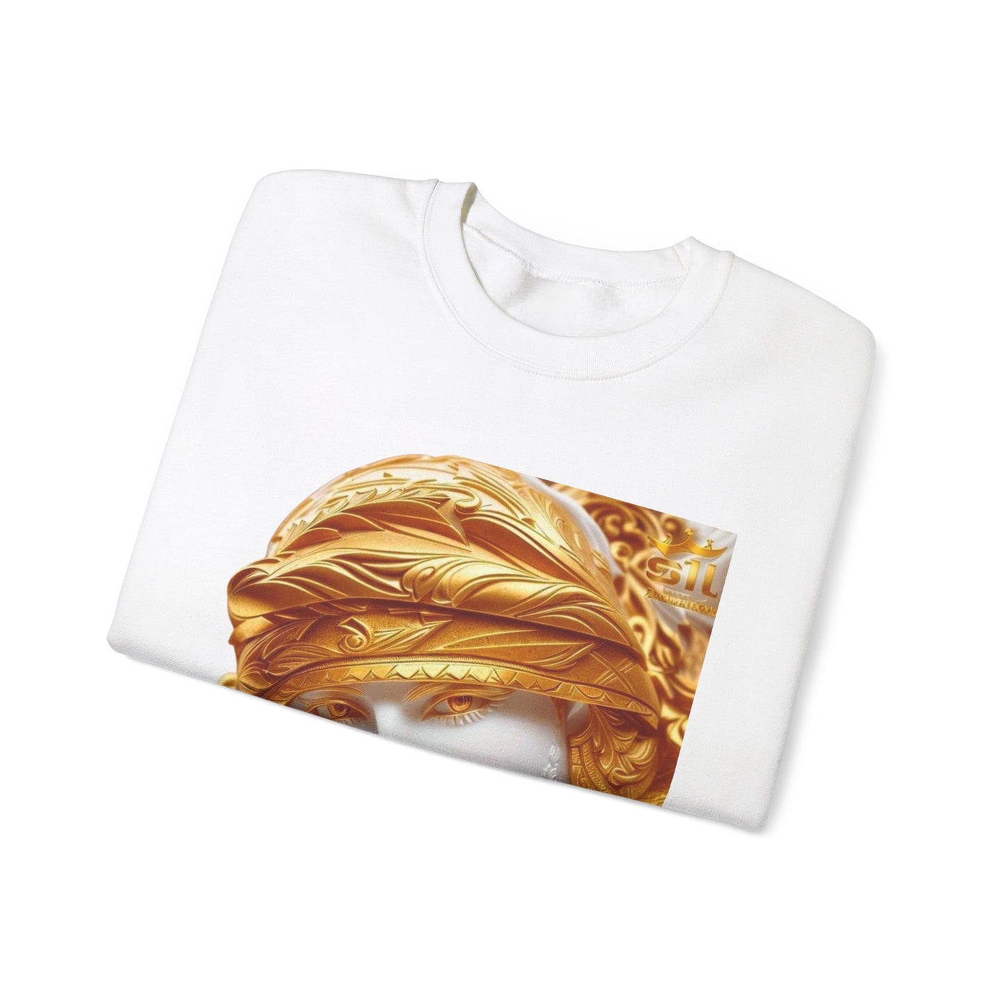 Gold statue Crewneck Sweatshirt