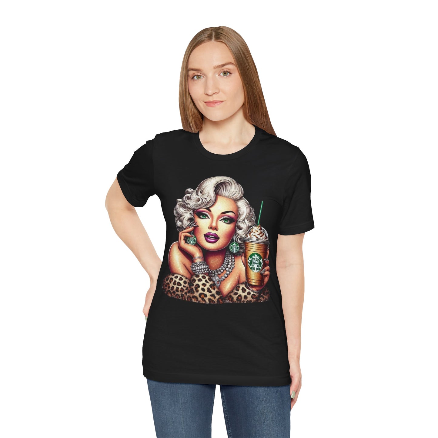 Glamorous Coffee Lady T-Shirt