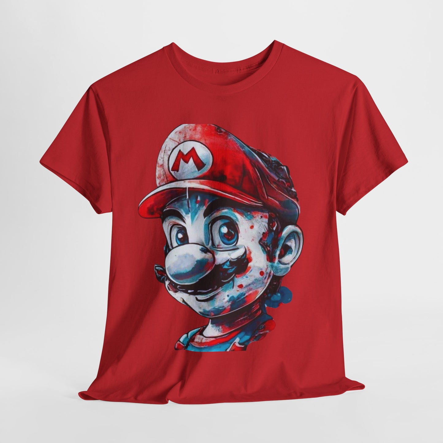 Retro Marios Graphic Unisex Heavy Cotton Tee