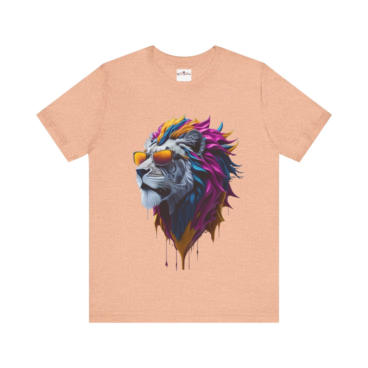 Unisex t-shirt the cool lion