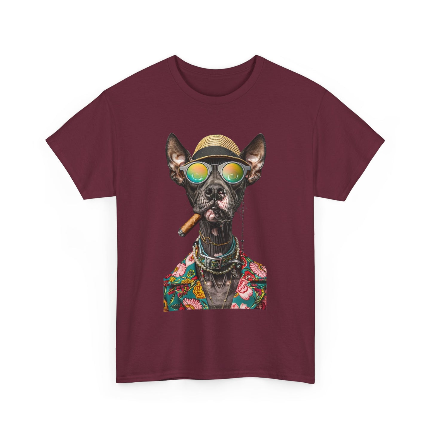 Unisex Heavy Cotton t-shirt gangster dog