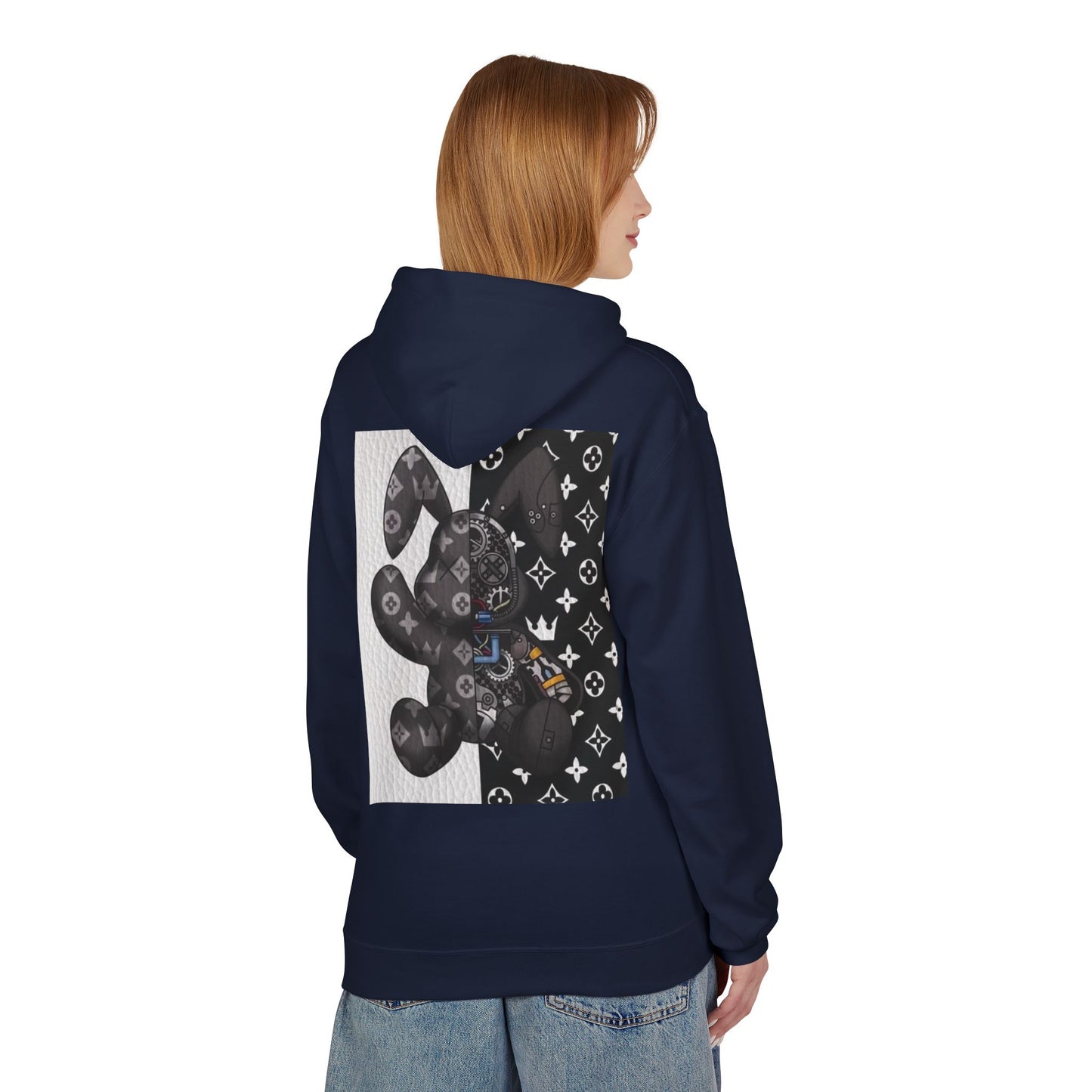 Printed Unisex Fleece Hoodie