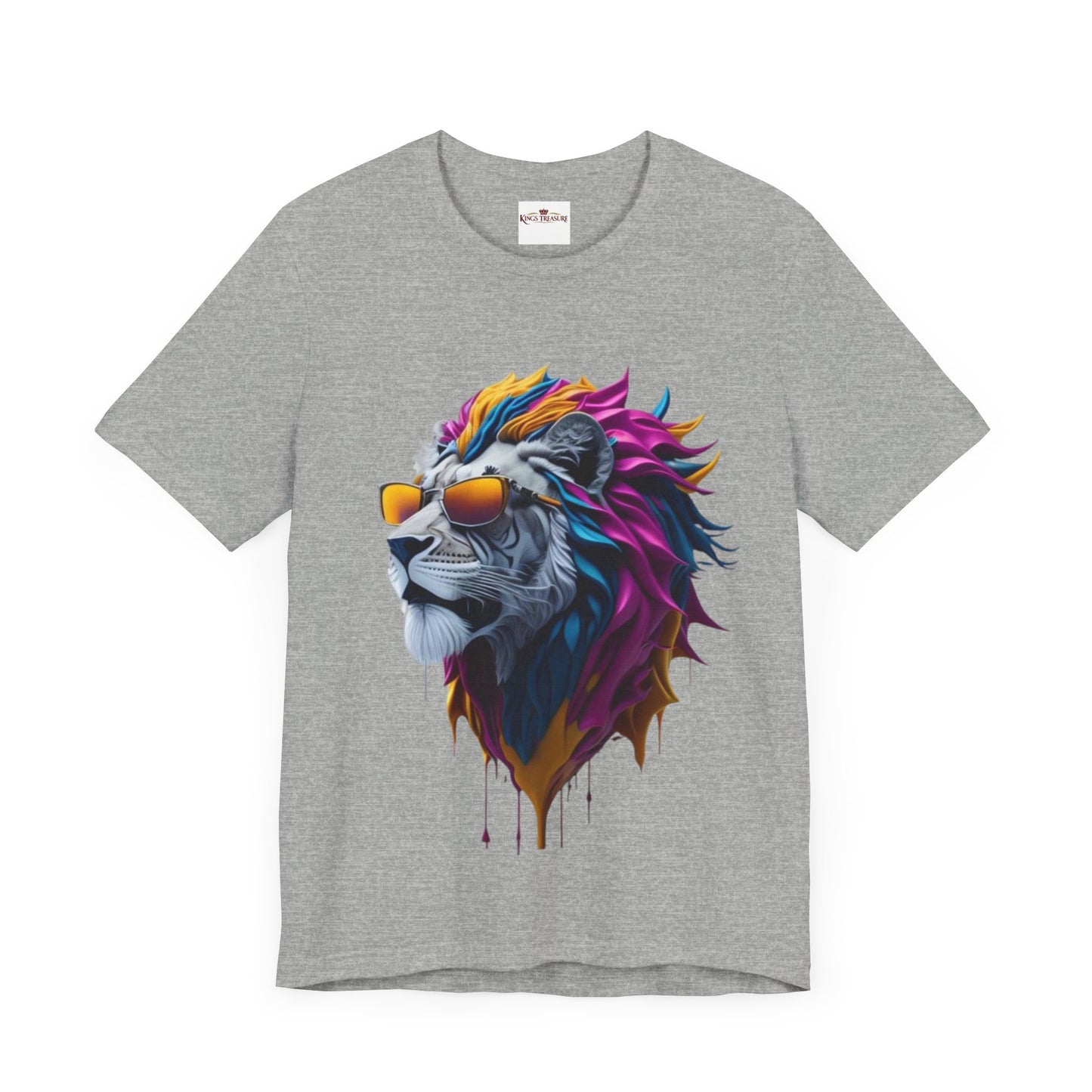 Unisex t-shirt the cool lion