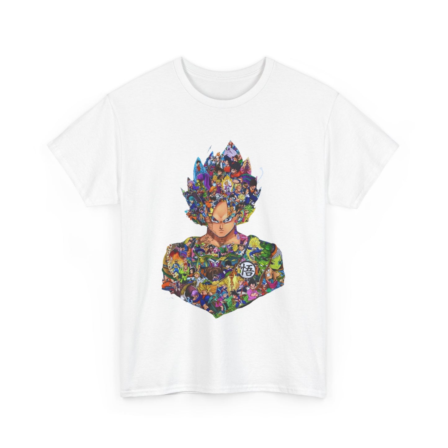 Vibrant Anime Graphic Tee - Unisex Heavy Cotton T-Shirt