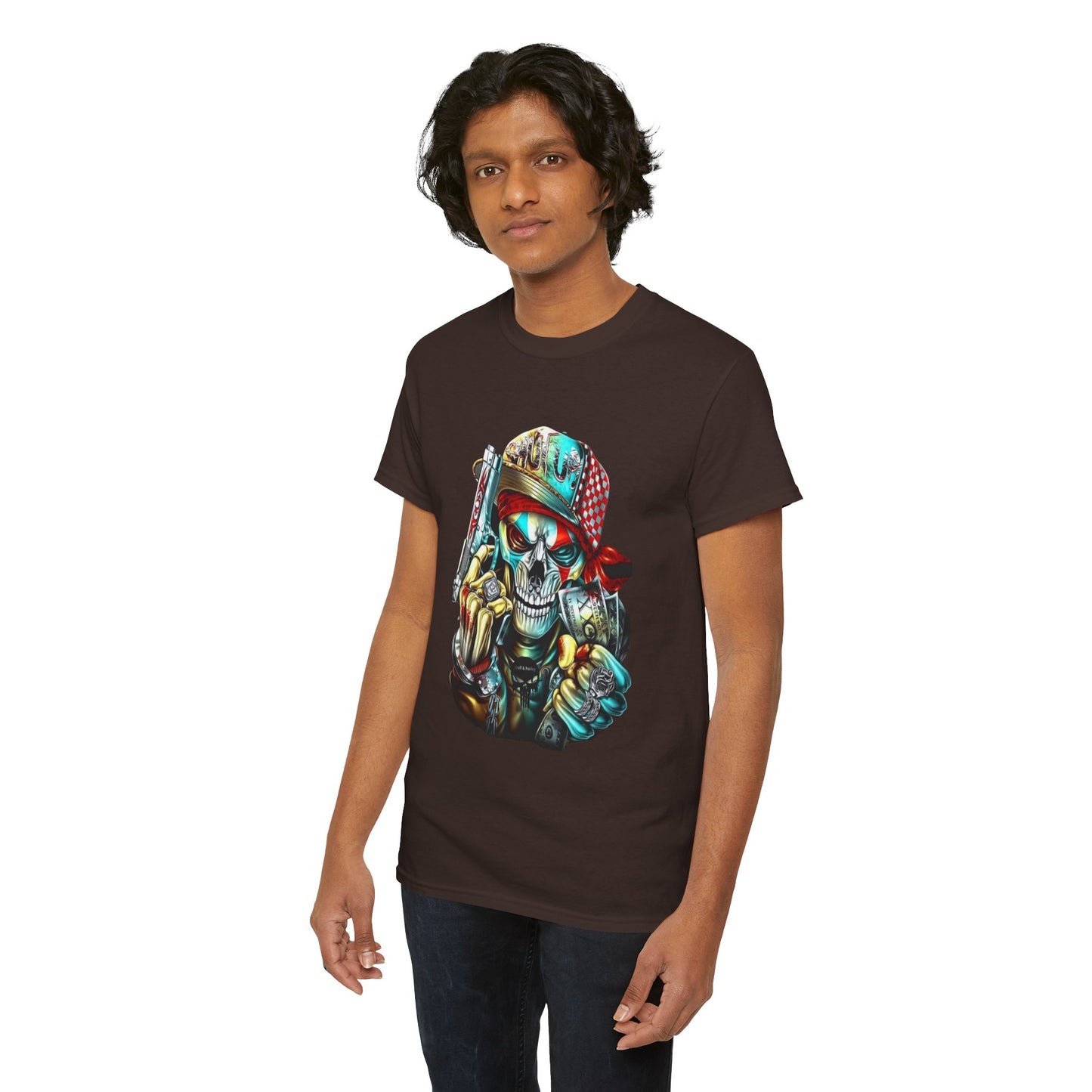 Unisex Heavy Cotton T-shirt the skull