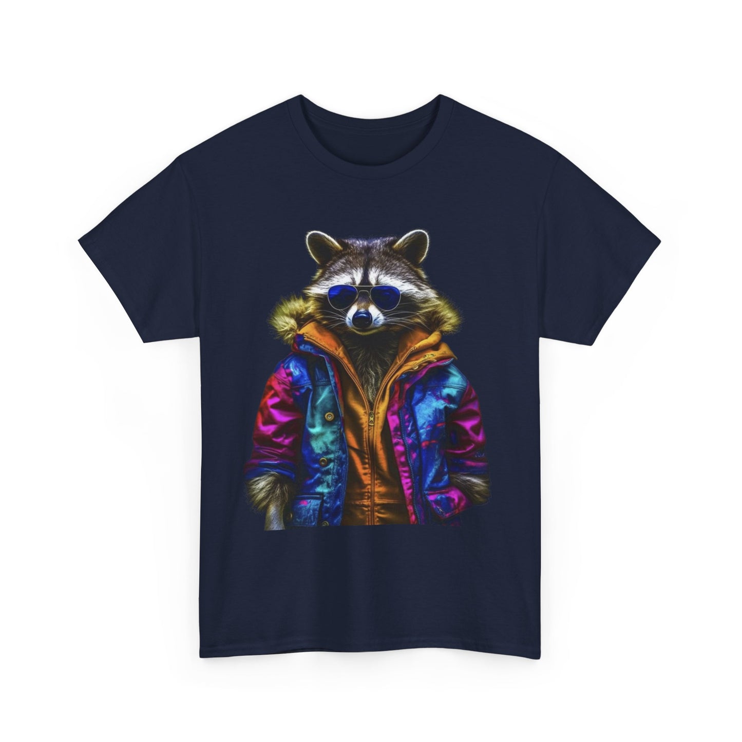 Unisex Heavy Cotton T-shirt the raccoon