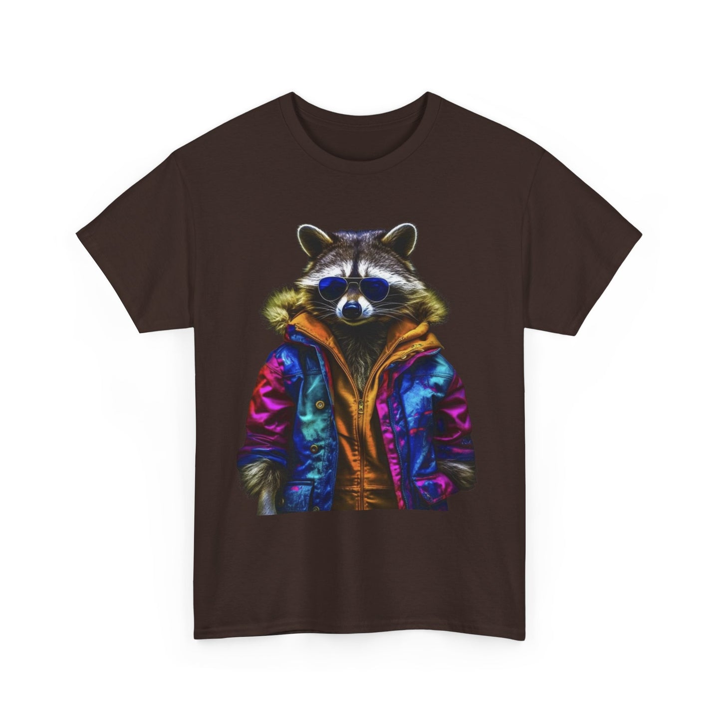 Unisex Heavy Cotton T-shirt the raccoon