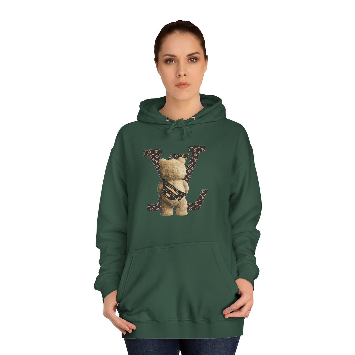 Teddy Bear College Hoodie - Unisex