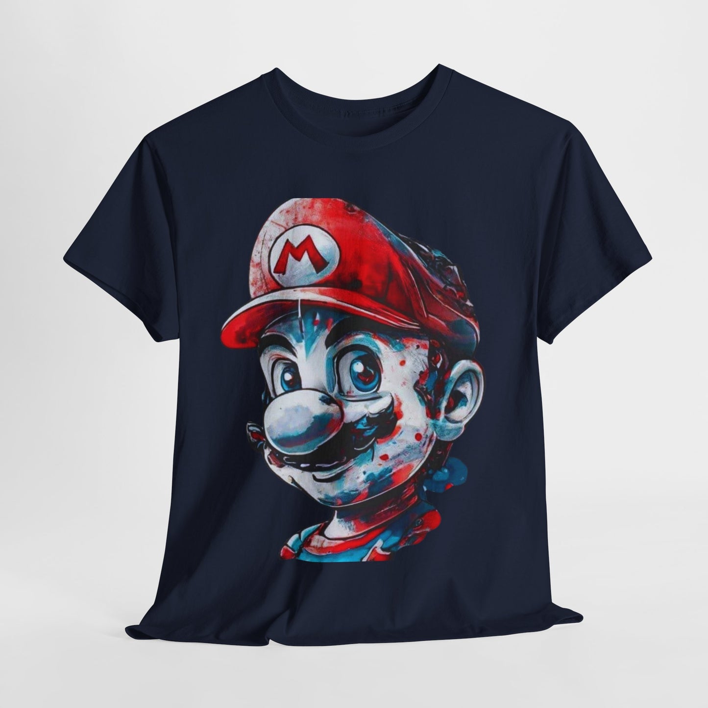 Retro Marios Graphic Unisex Heavy Cotton Tee