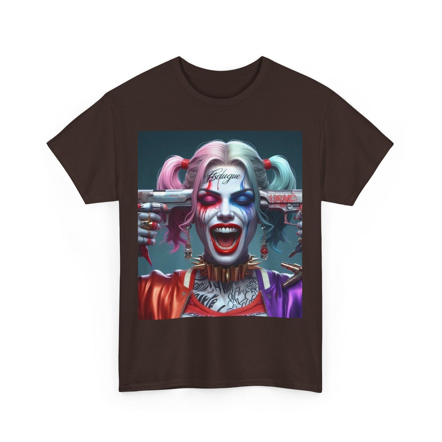 Unisex Heavy Cotton T-shirt joker lady