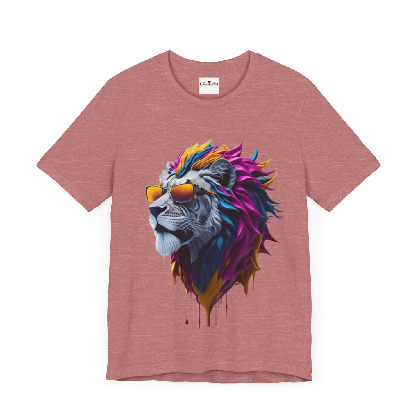 Unisex t-shirt the cool lion