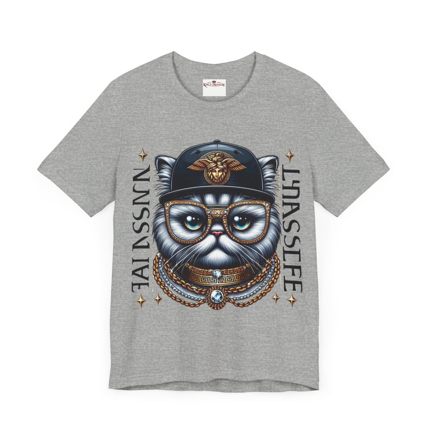 Unisex t-shirt smart cat