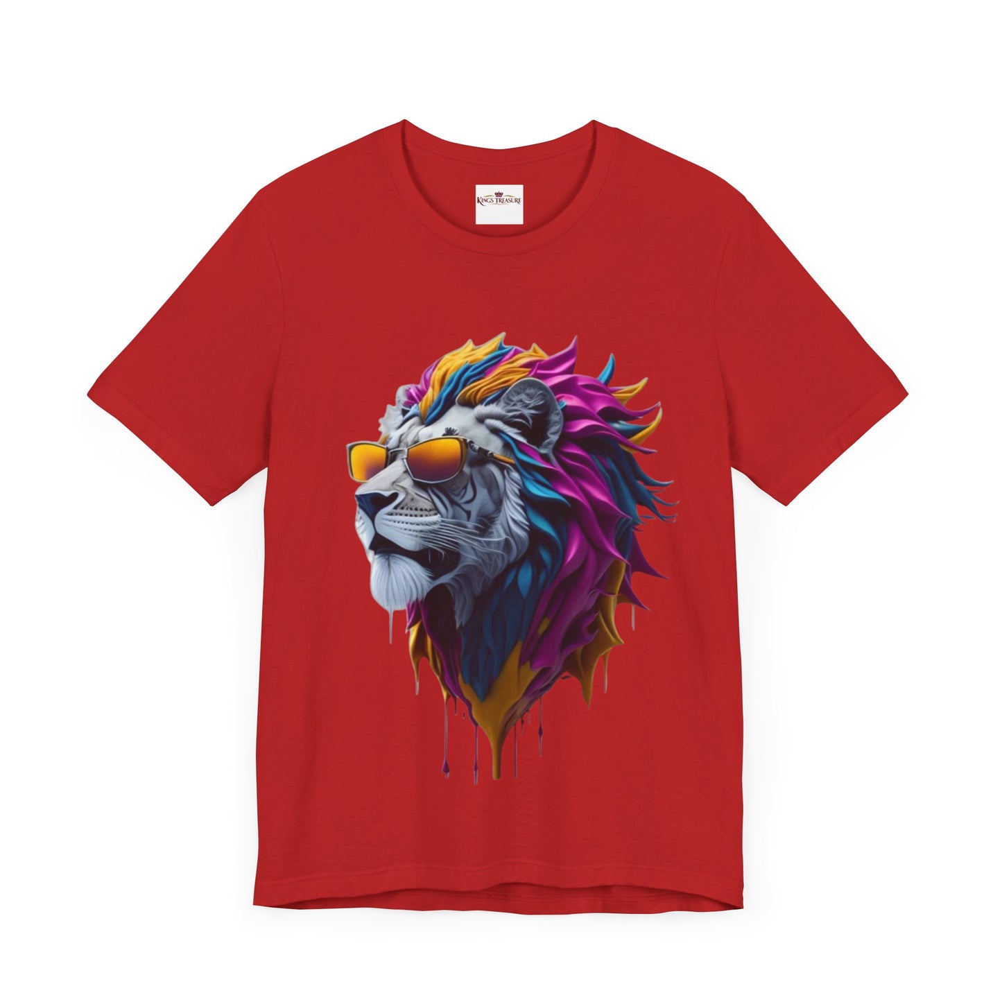 Unisex t-shirt the cool lion