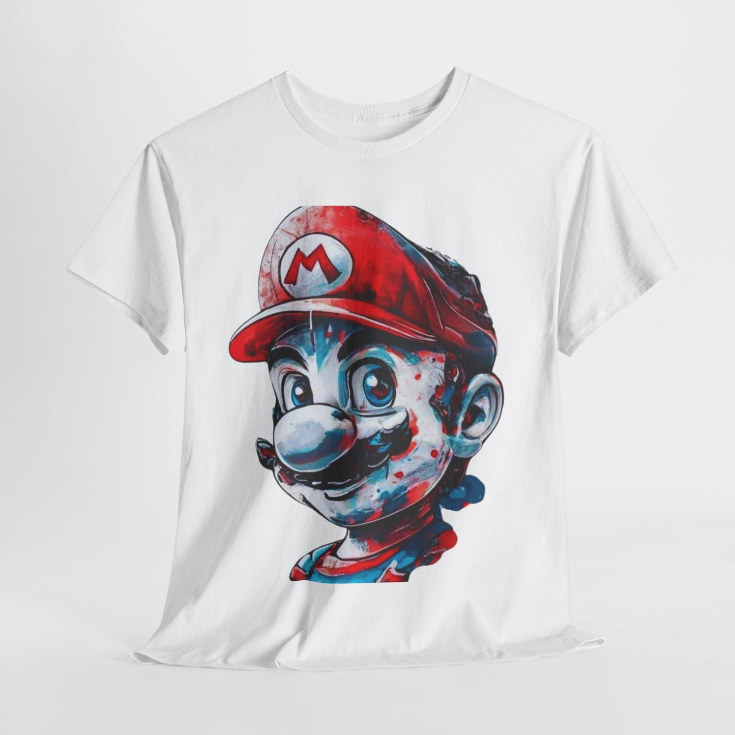 Retro Marios Graphic Unisex Heavy Cotton Tee