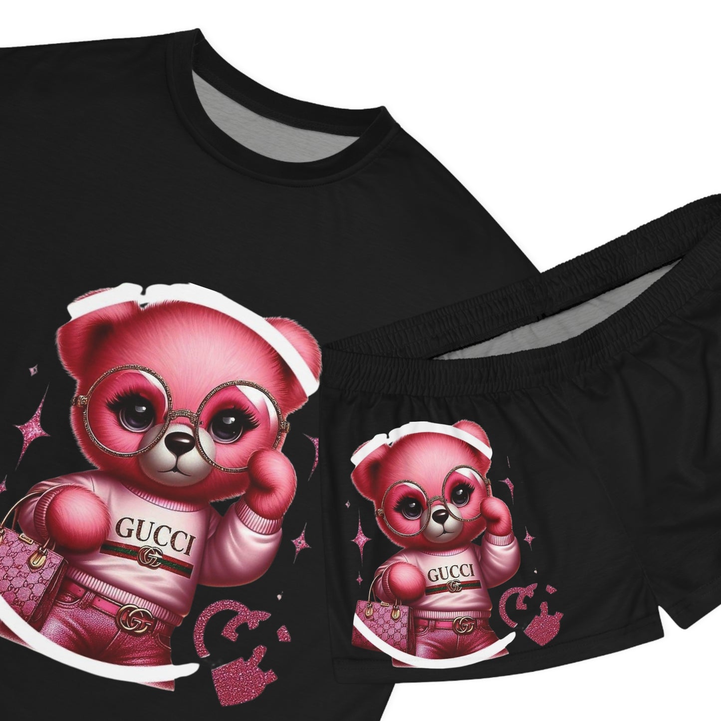 Short Pajama Set - Gucci Teddy Design