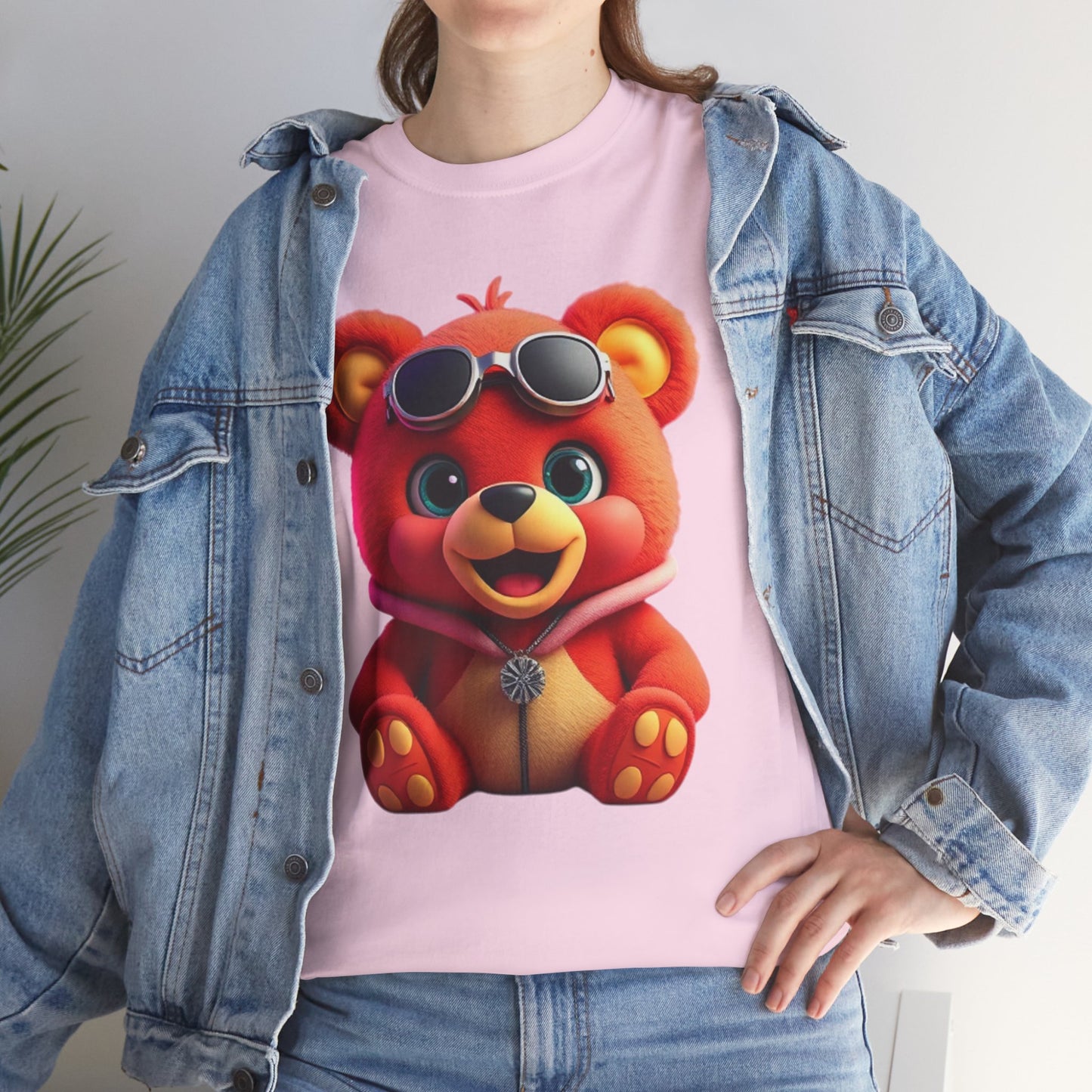 Teddy Bear T-Shirt - Unisex Heavy Cotton Tee