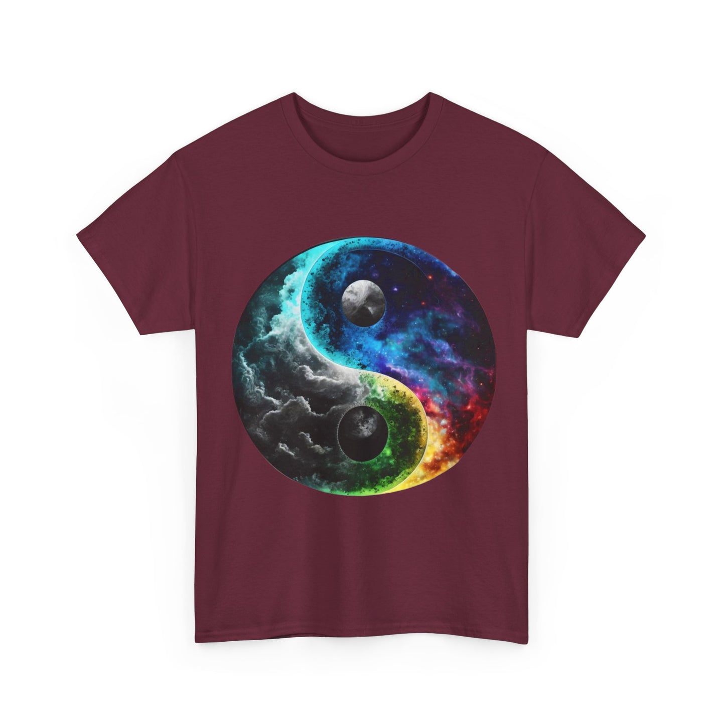 Unisex Heavy Cotton T-shirt yin and yang