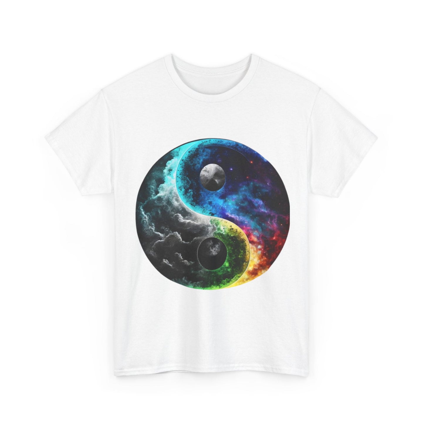 Unisex Heavy Cotton T-shirt yin and yang