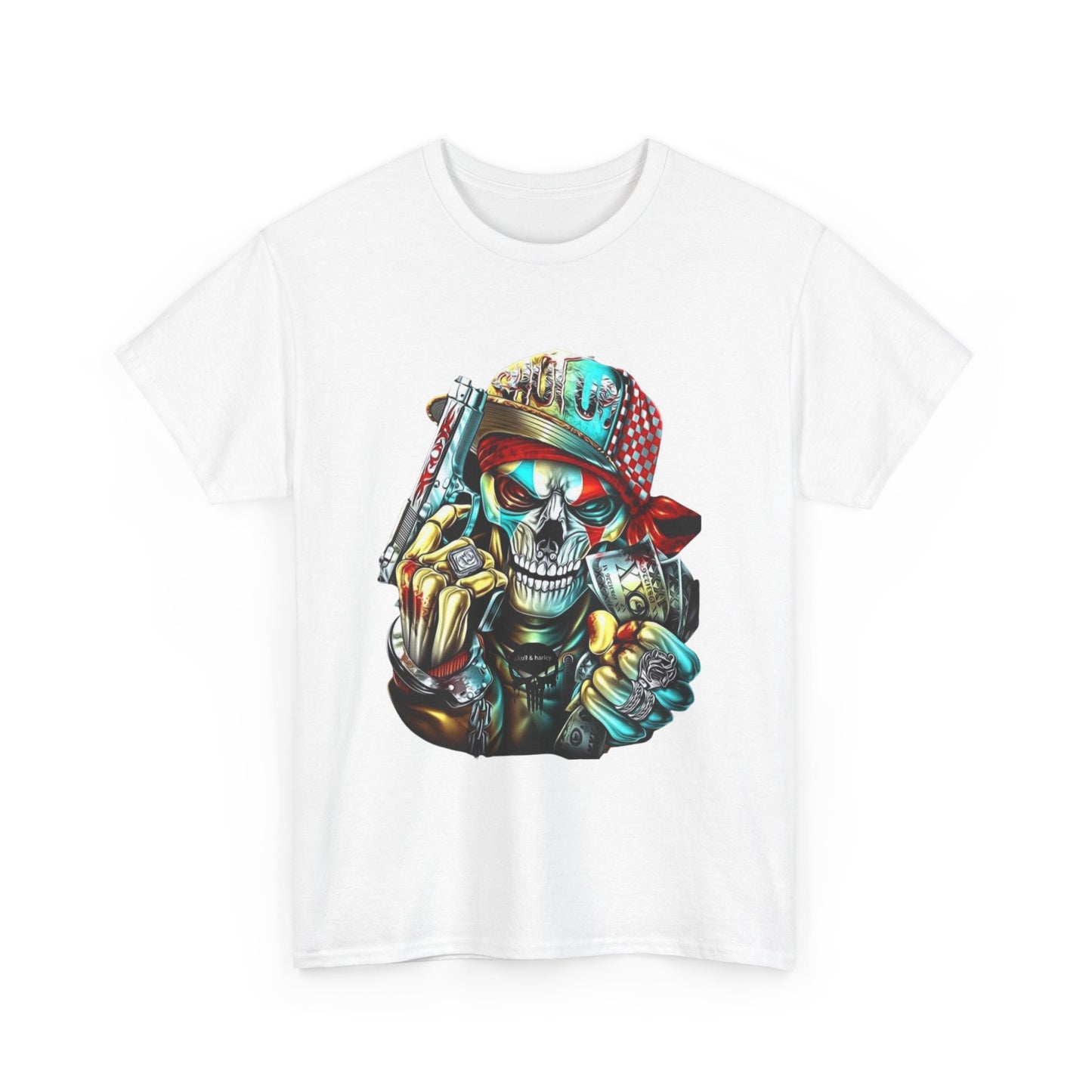 Unisex Heavy Cotton T-shirt the skull