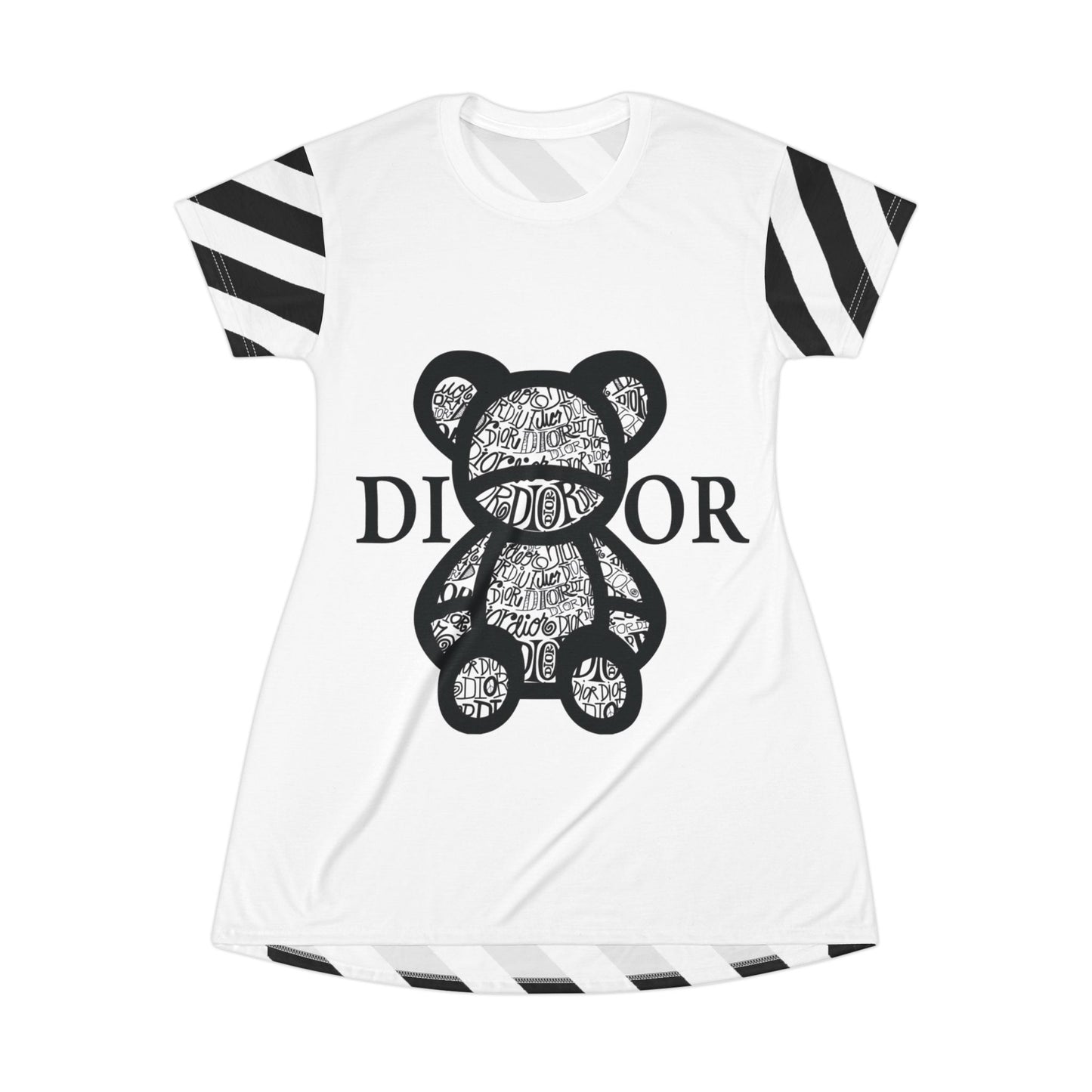 T-Shirt Dress with Dior Teddy Design